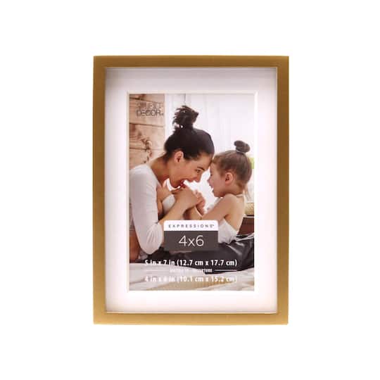 12 Pack: Gold Sydney Frame with Mat, Expressions&#x2122; by Studio D&#xE9;cor&#xAE;